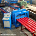 Light industrial glazed tile roof roll forming machine